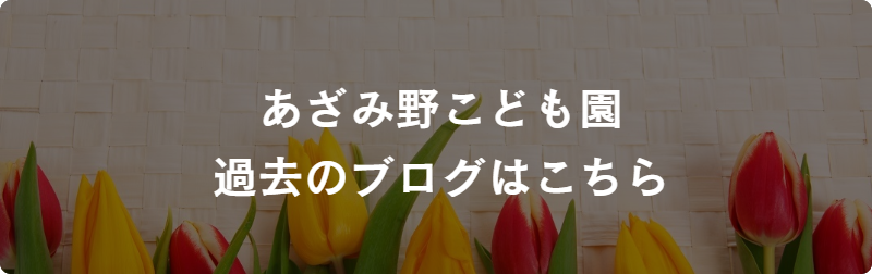 あざみ野こども園過去ブログ