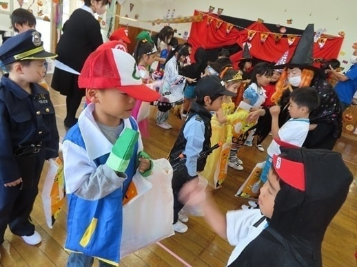 あざみ野こども園のハロウィンパーティー